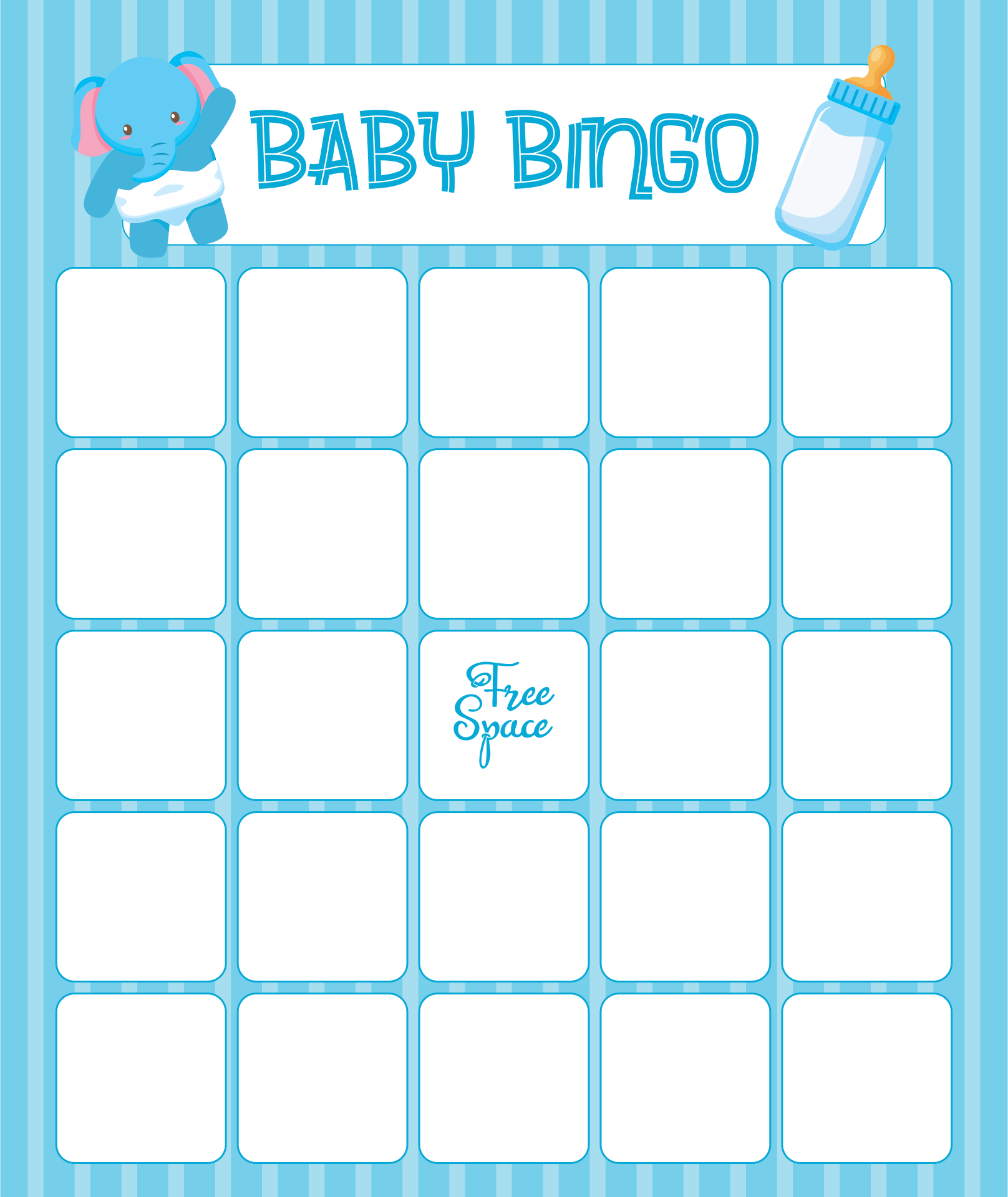 10 Best Free Printable Bingo Template Printablee