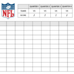 10 Best Printable 100 Square Football Pool Grid Printablee