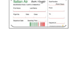 16 Real Fake Boarding Pass Templates 100 FREE Template Lab