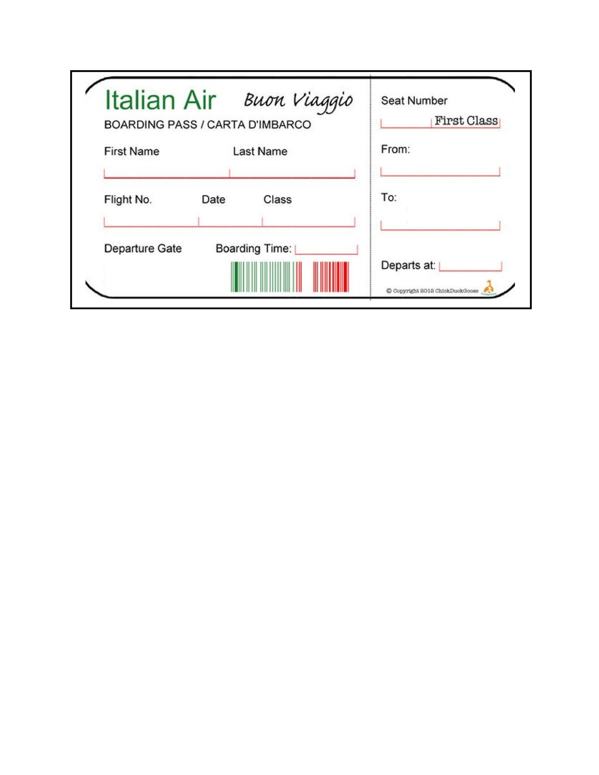 16 Real Fake Boarding Pass Templates 100 FREE Template Lab