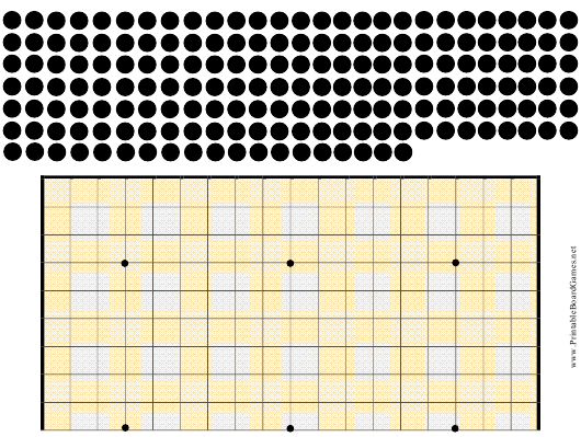 19x19 Go Board Template Download Printable PDF Templateroller