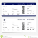 Airline Boarding Pass Template Free Boarding Pass Template Fake