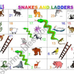 Animal Board Games Printable Board Game