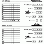 Battleship Game Board Printable The Best 10 Battleship Games