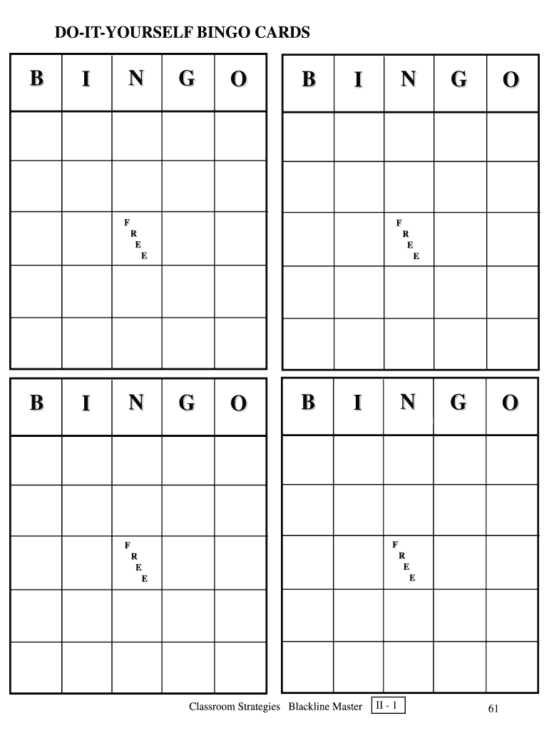 Bingo Master Board Printable 2020 2022 Fill And Sign Printable