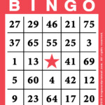 Bingo Sheets To Print BingoCardPrintout