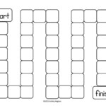 Blank Board Game Template Printable Board Game Template Printable