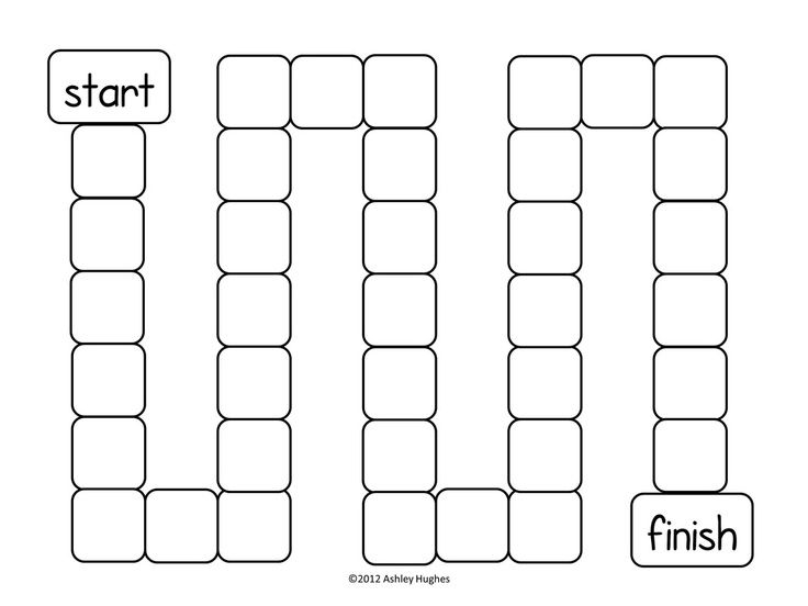 Blank Board Game Template Printable Board Game Template Printable 