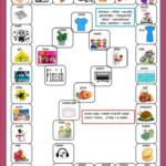 Board Game Frequency Adverbs English ESL Worksheets English