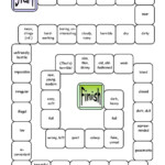 Board Game Opposites Attract Adjectives English ESL Worksheets