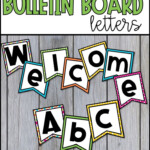 Bulletin Board Letters Free Printable Bulletin Board Letters