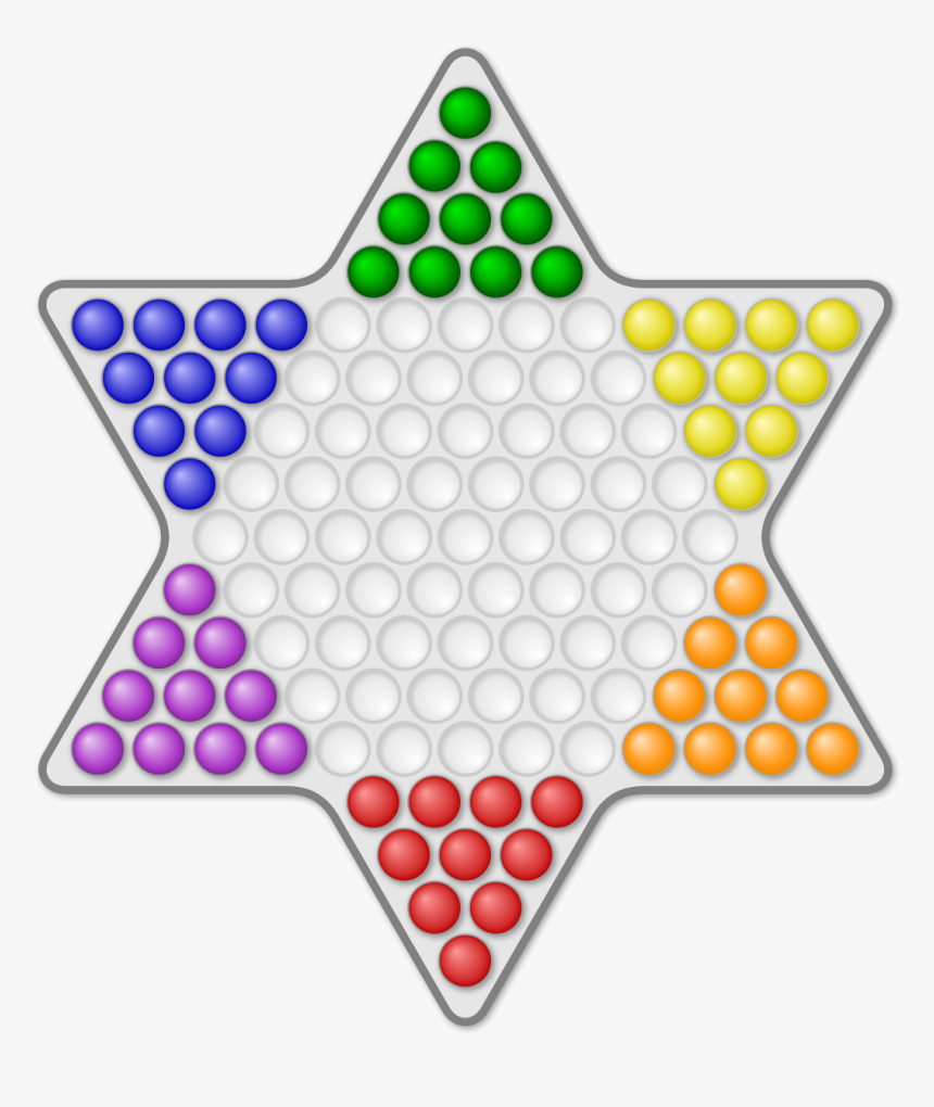 Chinese Checkers Start Positions Printable Chinese Checkers Board HD 