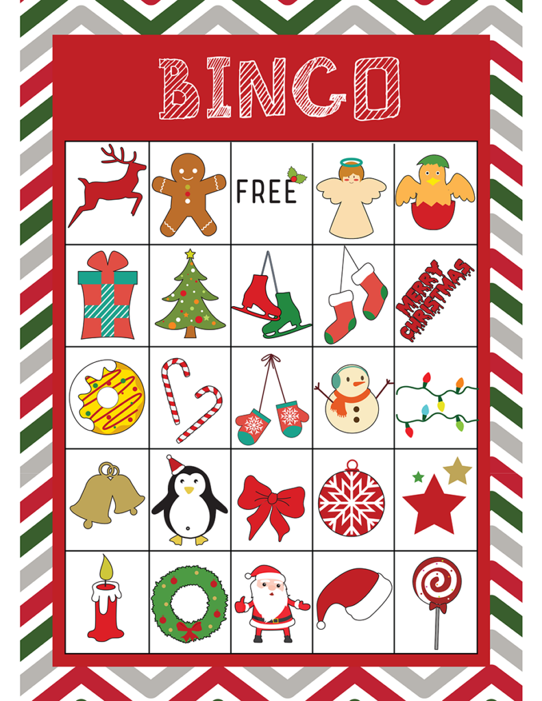 Christmas Bingo Printables Baby Free Printable Posters And Coloring 