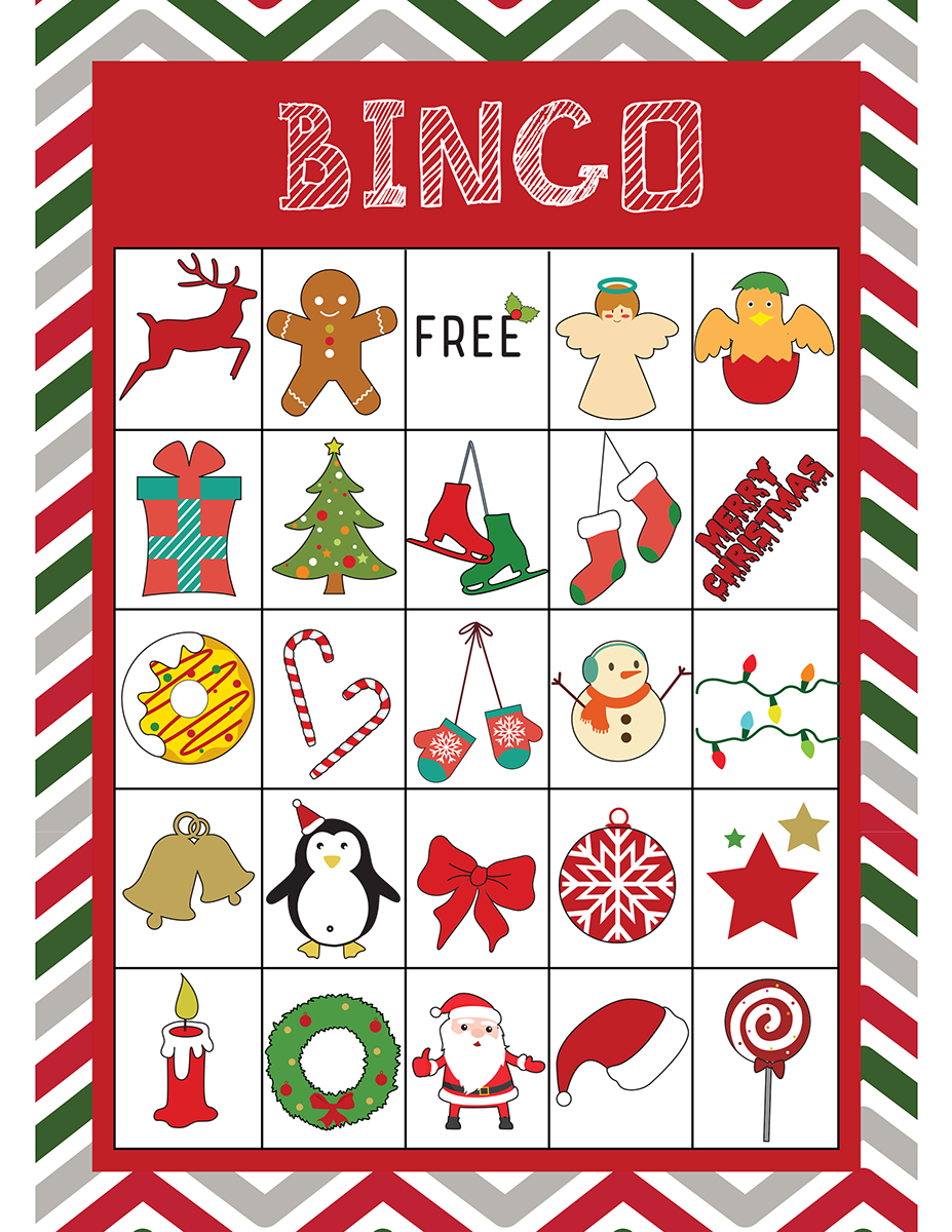 Christmas Bingo Printables Baby Free Printable Posters And Coloring 