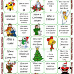 Christmas Board Game Worksheet Free ESL Printable Worksheets Made By