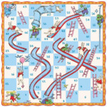 Chutes And Ladders Board Template Chutes And Ladders Board Game Free