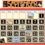 Classroom Calendar Bulletin Board From Mary Engelbreit TCR4314