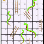 Clipart Snakes And Ladders Board Game