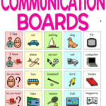 Communication Boards Printable And FREE In 2020 Communication Board