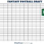 Excel 12 Team Fantasy Football Draft Board Editable