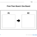 First Then Board UDL Strategies