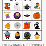 Free Halloween BINGO Printable For Little Kids Halloween Bingo
