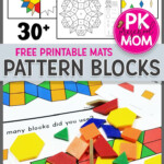 Free Pattern Block Mats Free Pattern Block Printables Pattern Blocks