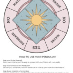 FREE Pendulum Board Printable In 2021 Pendulum Board Pendulum