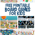 Free Printable Board Games Printable Board Games Educational Board