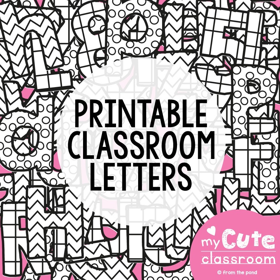 Free Printable Bulletin Board Letters Free Printable