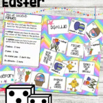 French Easter Board Game Paques Teaching Resources Board Games Fun