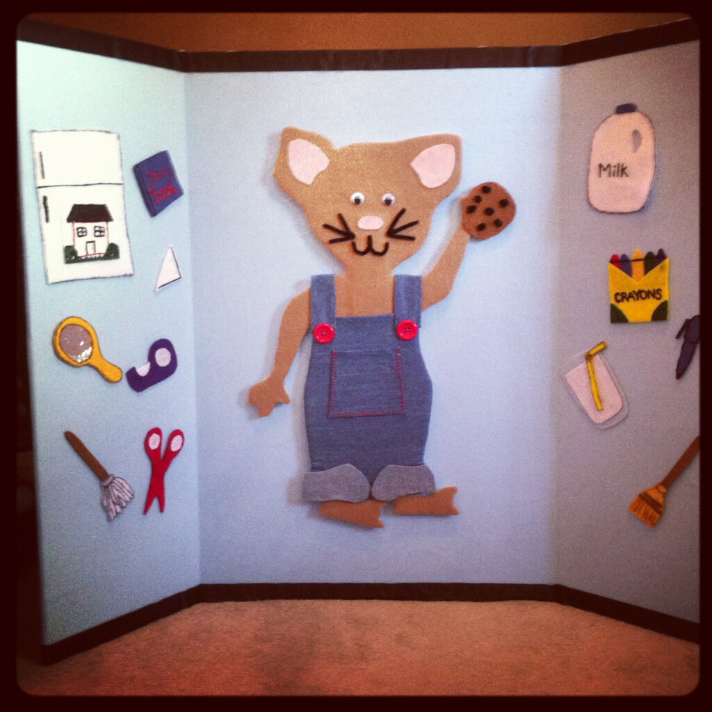 If You Give A Mouse A Cookie Felt Board Classroom Fun Felt Board 