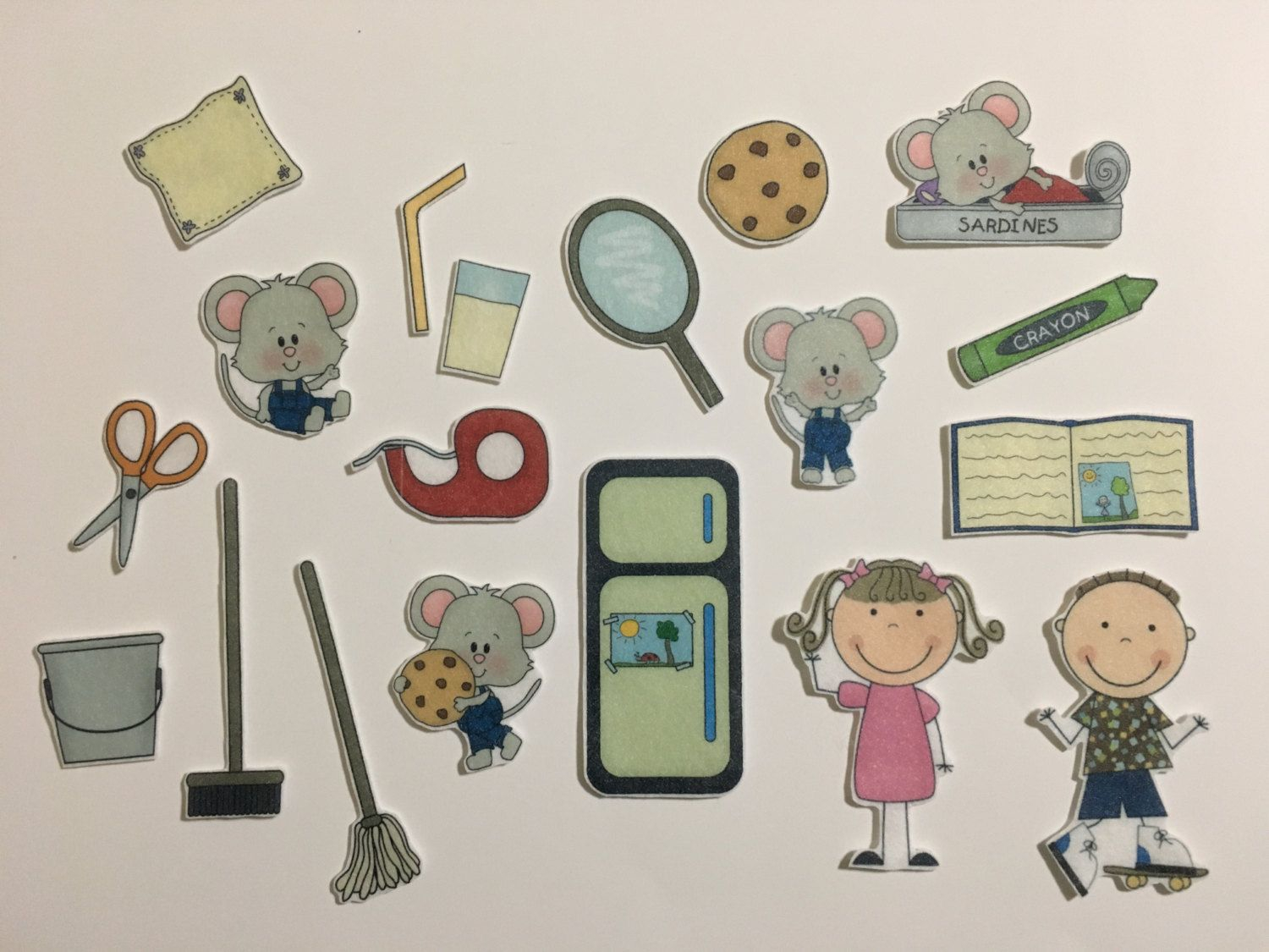 If You Give A Mouse A Cookie Felt Board Story By KidmunicationFun On 