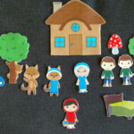 Little Red Riding Hood Felt Board Story Flannel Board