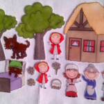 Little Red Riding Hood Felt Board Story Set By ByMaree On Etsy