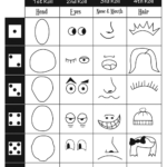 Make A Face Dice Game For Kids To Do This Is Great To Keep Kids Roll