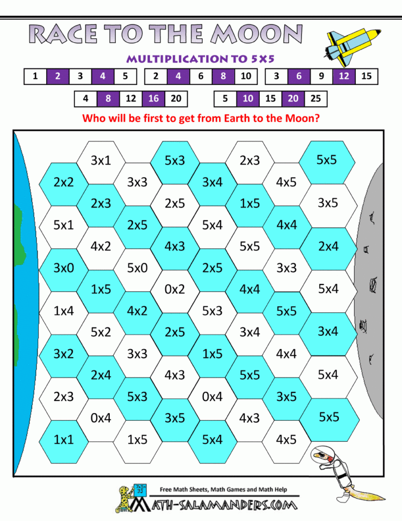 Math Games Second Grade