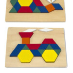 Melissa Doug Pattern Blocks And Boards 16 99 Formas Para Ni os