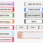 Mock Mini Science Fair Board To Teach The Scientific Method plus A