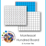 Montessori Hundreds Board Early Montessori Math At Home Making