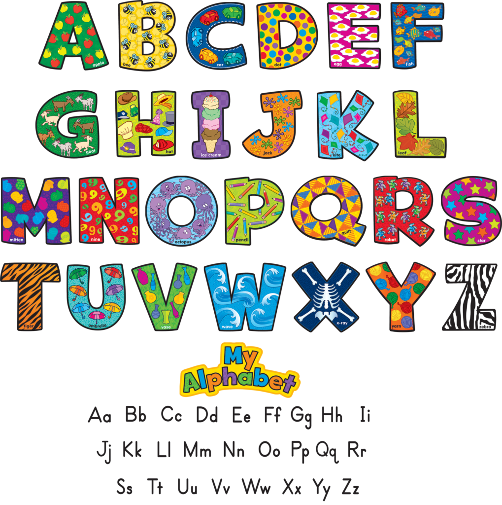 My Alphabet Mini Bulletin Board Display Set TCR5371 Teacher Created 