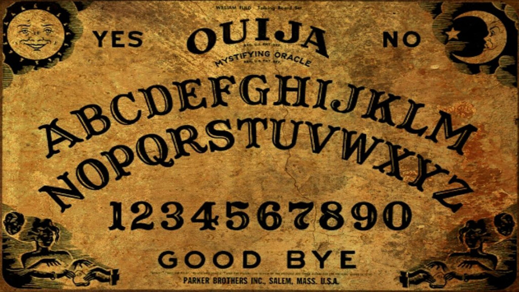 Ouija Board Printable Ouija Ouija Board Paranormal