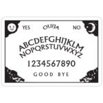 Ouija Board Stickers By Stuartm65 Redbubble