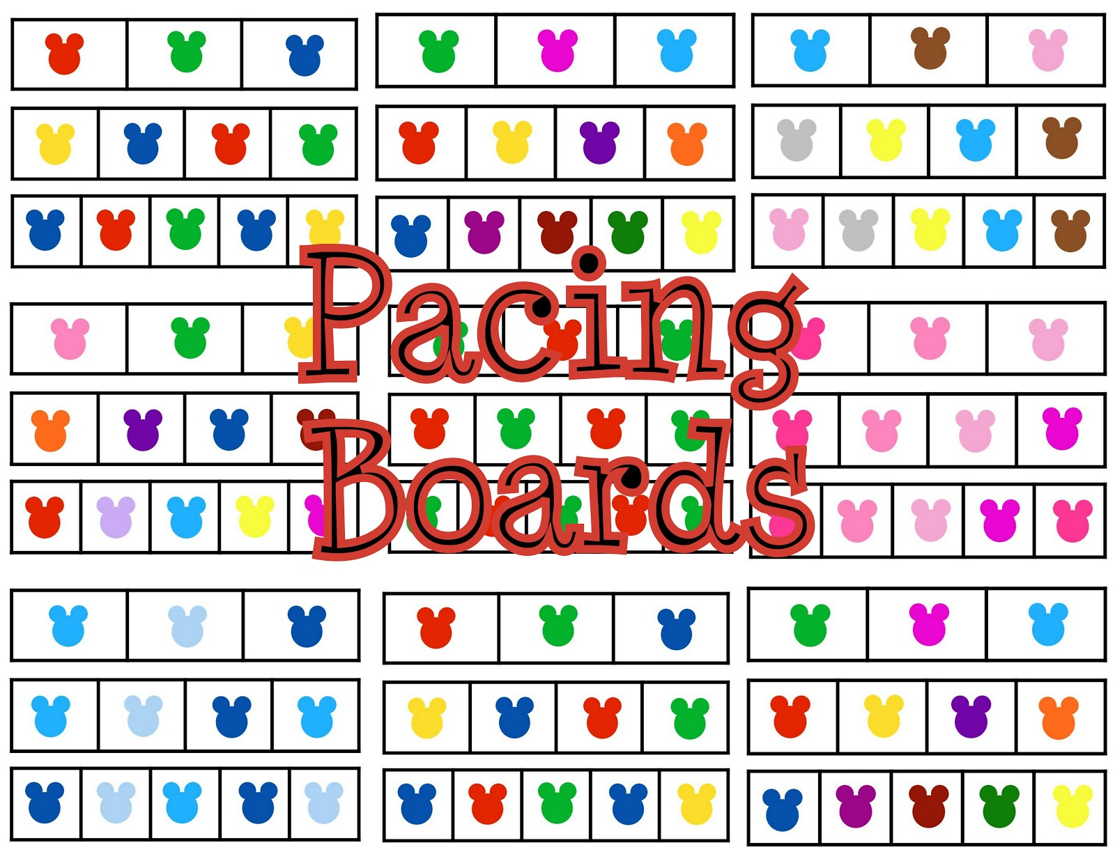 Pacing Boards Classroom Freebies