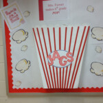 Popcorn Bulletin Board popcorn hollywoodthemedclassroom Popcorn