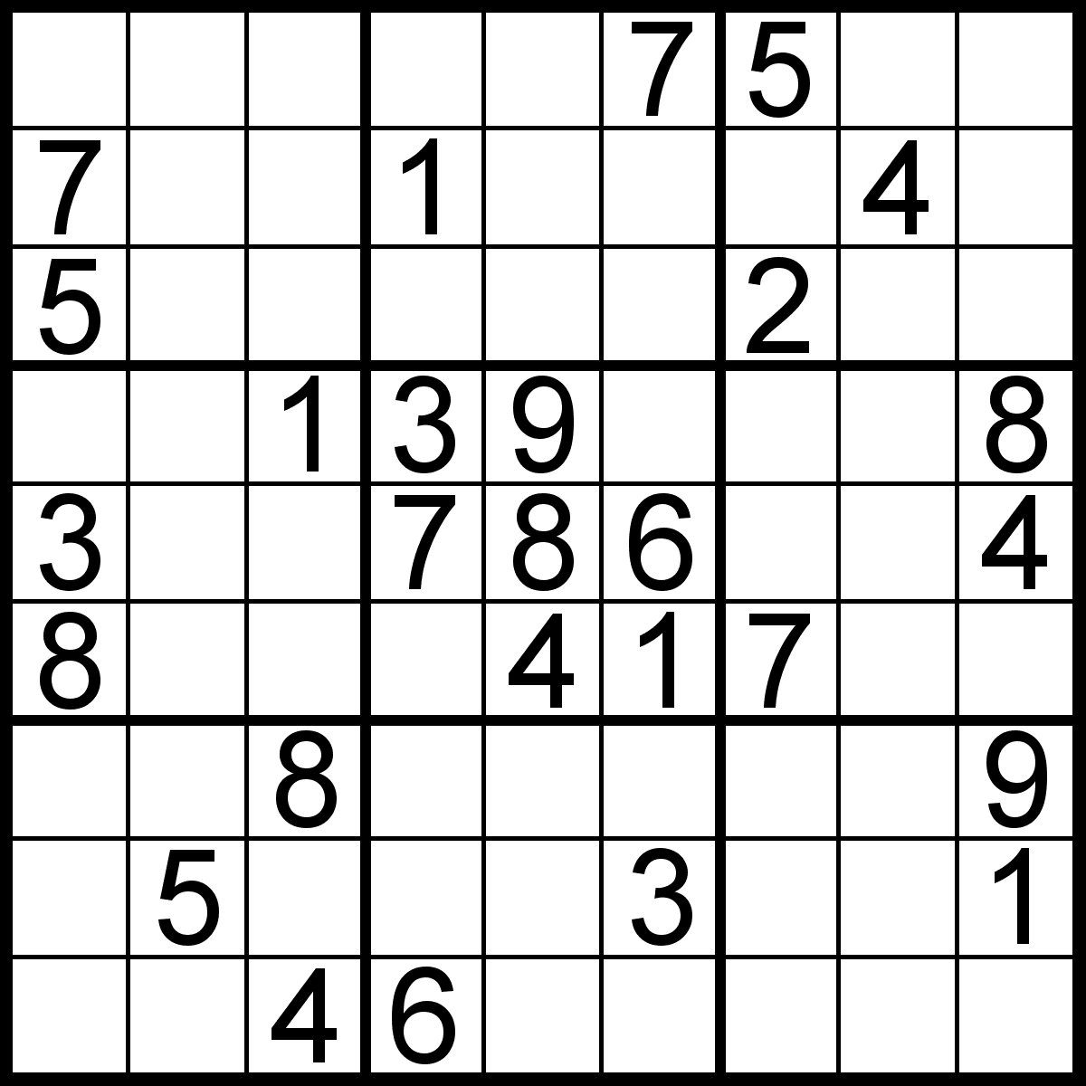 Printable Diabolical Sudoku Puzzles Sudoku Printable