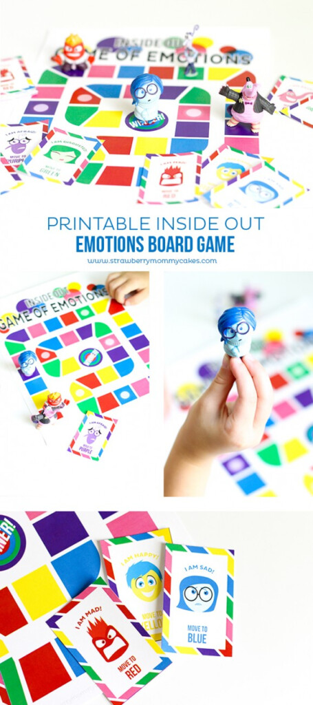 Printable Inside Out Emotions Board Game Printable Crush