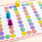 Printable Letter Sounds Alphabet Board Game Alphabet Board Letter