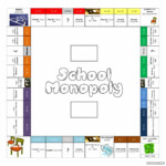 Printable Monopoly Board Game Gridgit