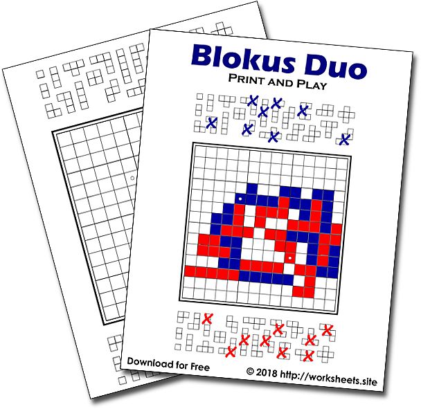 Printable Tetris Game For 2 Players Games With Tetris Pieces Free